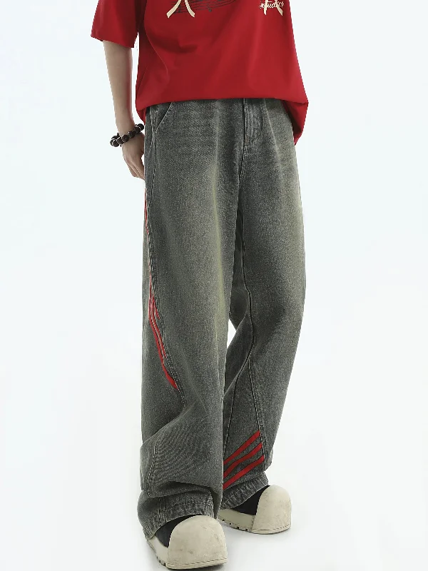 Red Lines Bootcut Jeans