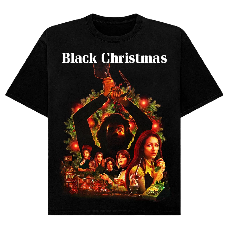 Black Christmas: Silent Night T-Shirt (Comfort Colors)