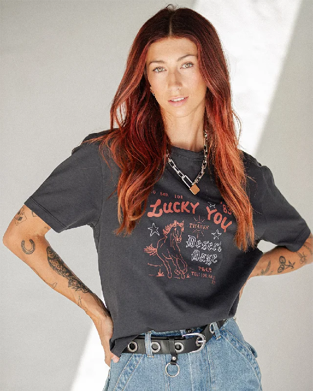 Desert Daze T-Shirt - Heavy Washed Black