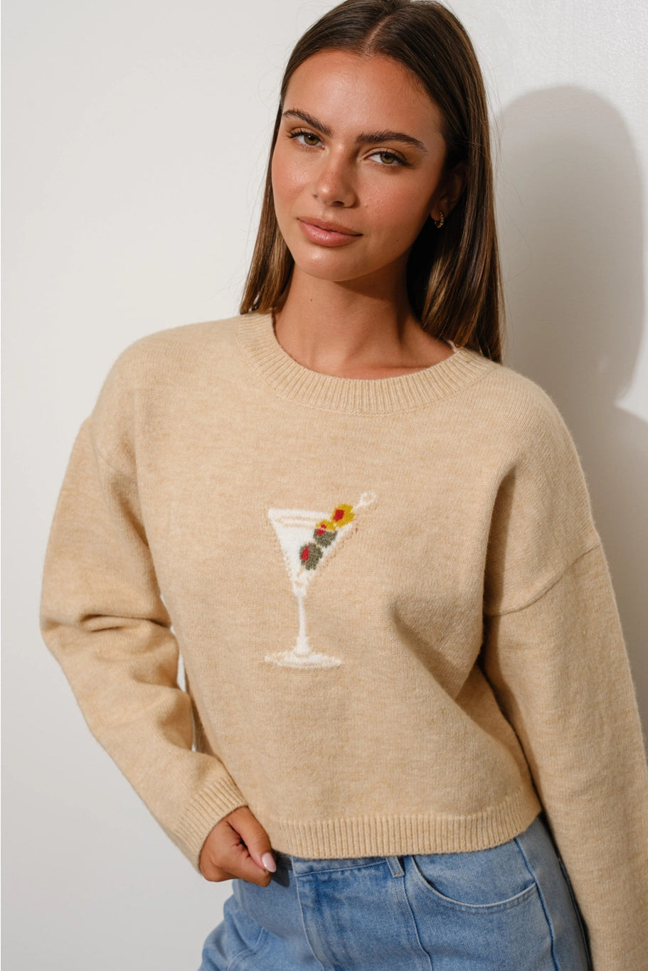 Martini Sweater- Mocha