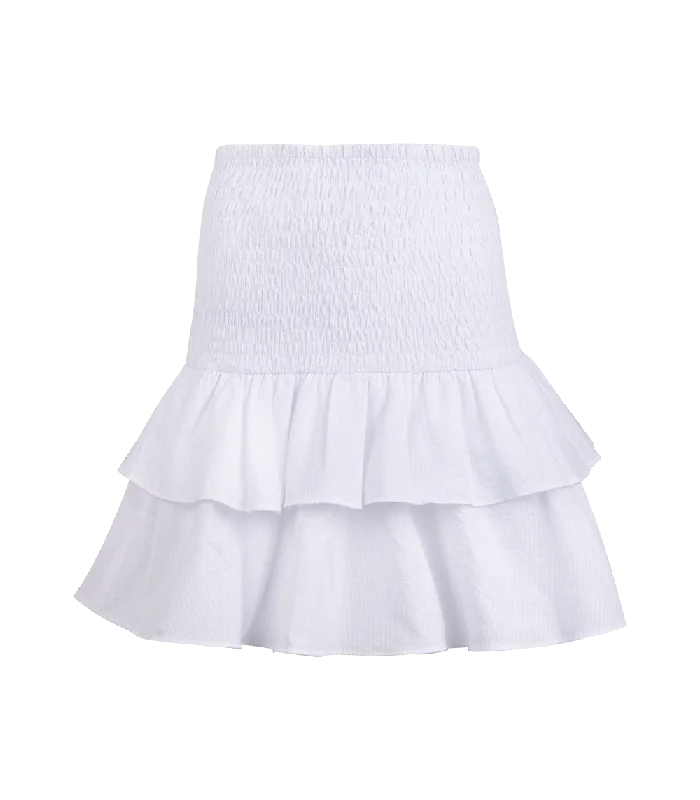 Nafsika Smocked Short Skirt