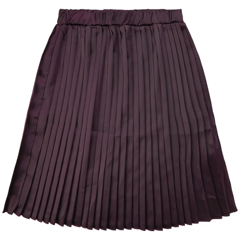 The New Winetasting Dacki Plissé Skirt