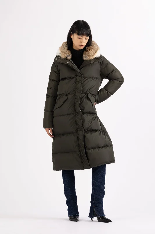 ELONGATED DOWN COAT EZA