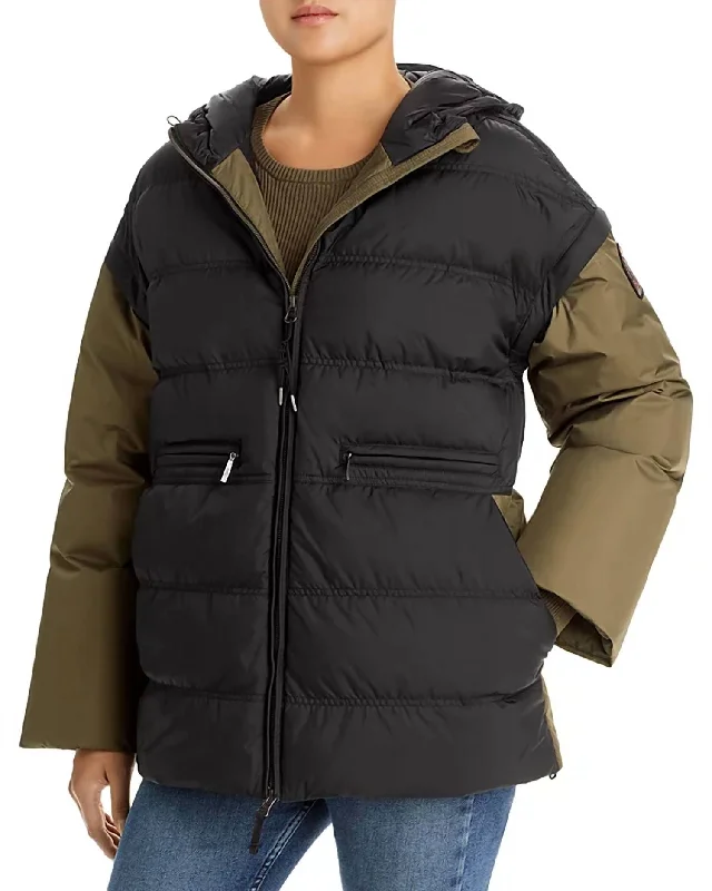 Scout Puffer Jacket In Black