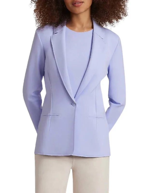 Neoprene Ceo Blazer In Lilac