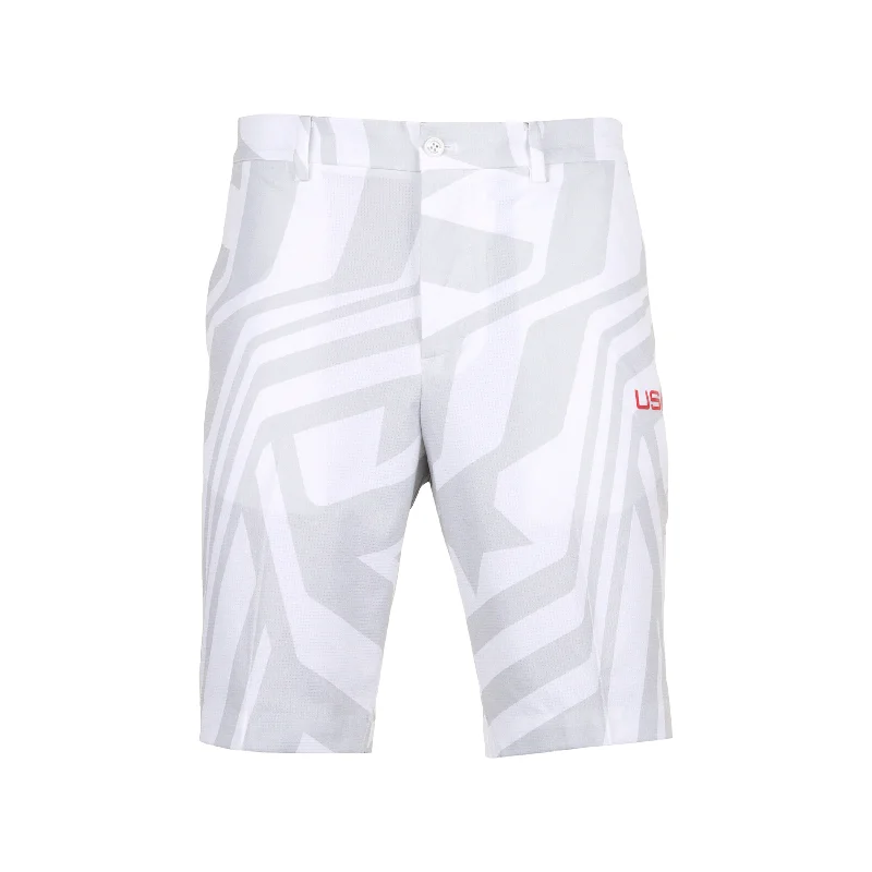 J.Lindeberg Golf x USA Vent Print Olympic Shorts