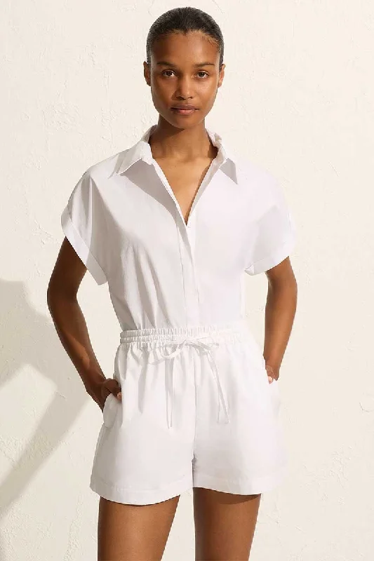 RELAXED SHORT-WHITE