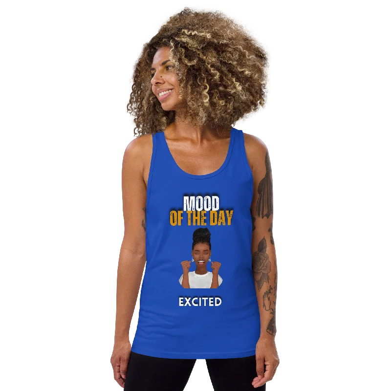 Mood of the Day Tank Top - Excited